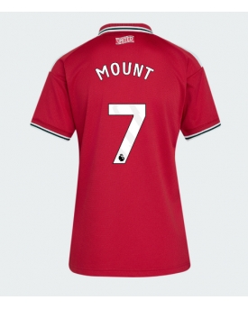 Manchester United Mason Mount #7 Maglia Gara Casa Repliche 2026-27 Donna Maniche Corte Manchester United Mason Mount #7 Maglia Gara Casa Repliche 2026-27 Donna Maniche Corte